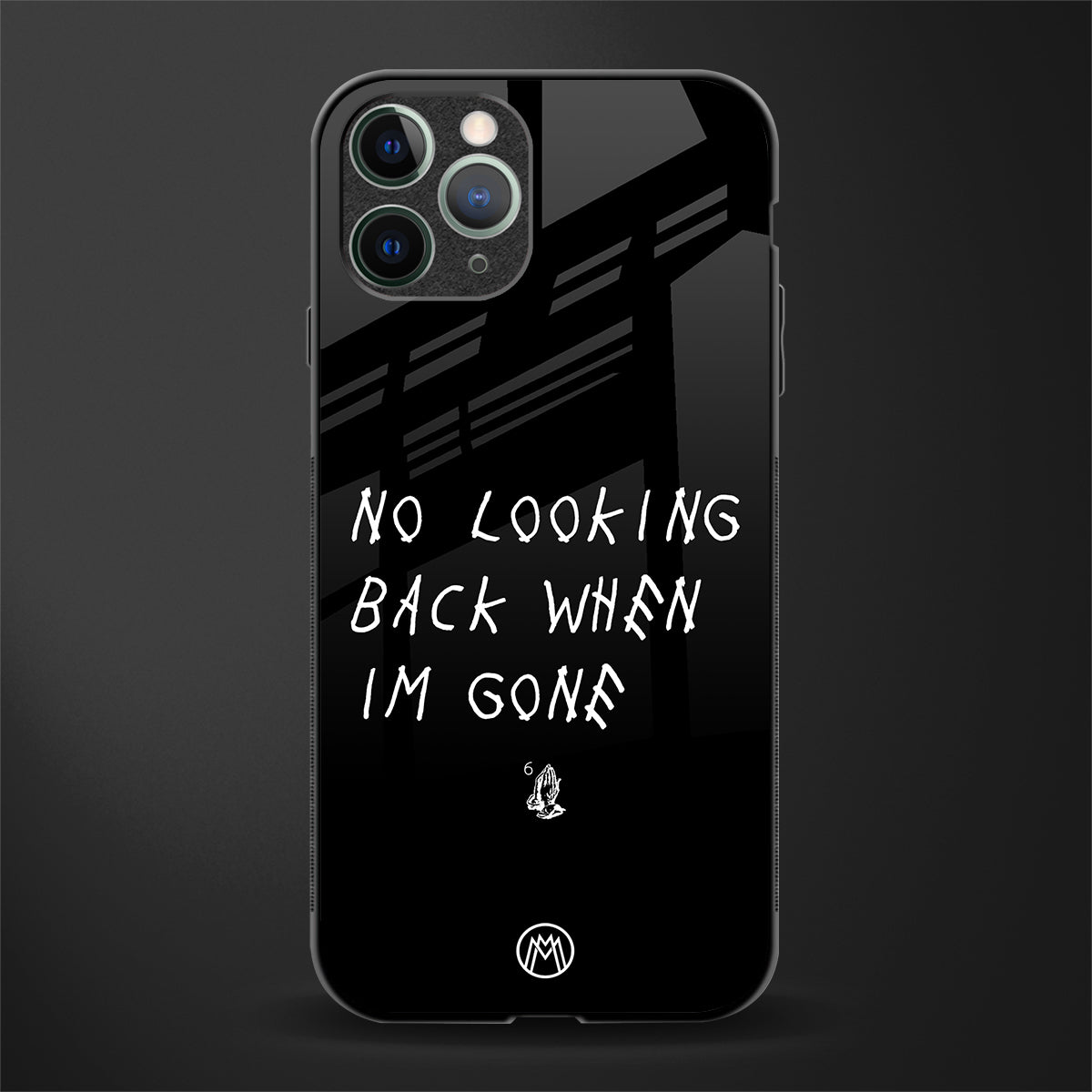 no looking back glass case for iphone 11 pro max image