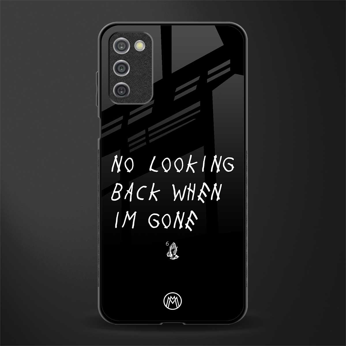 no looking back glass case for samsung galaxy a03s image
