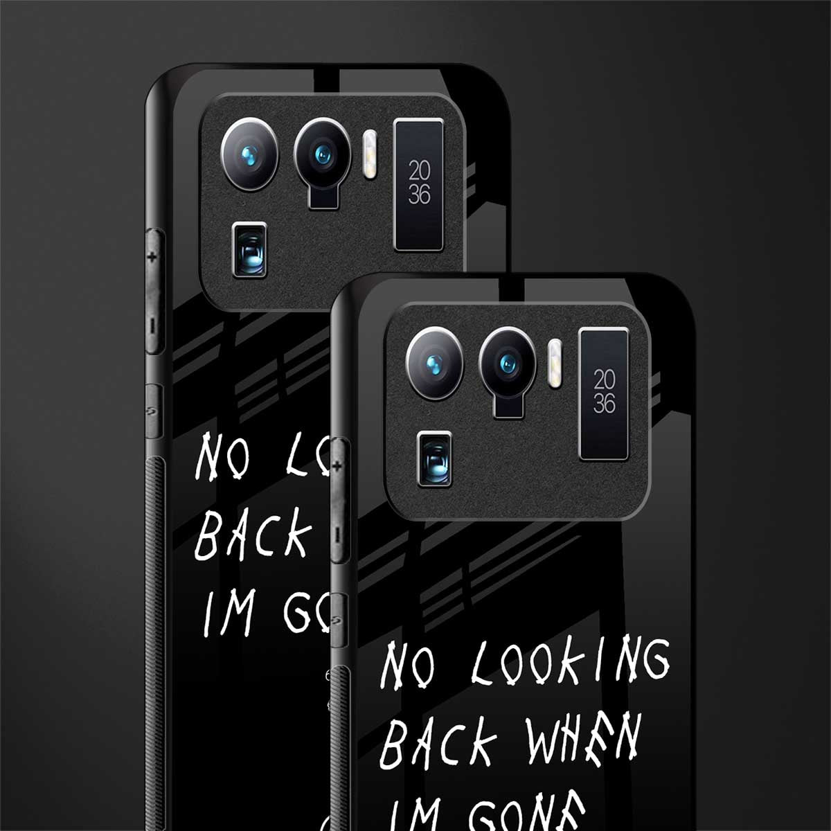 no looking back glass case for mi 11 ultra 5g image-2