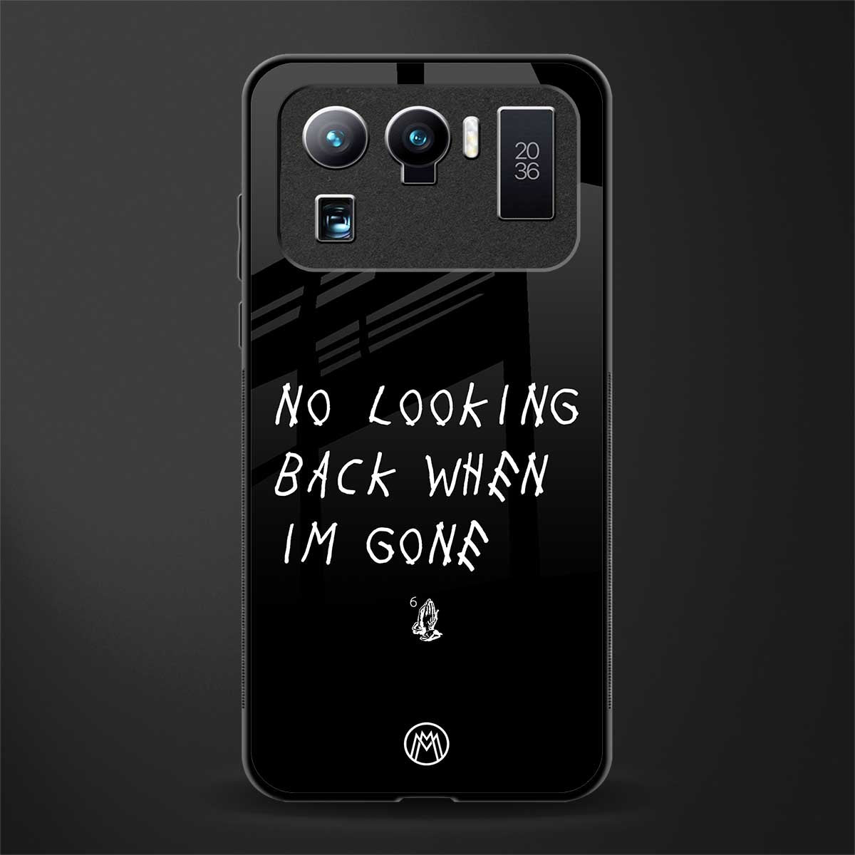 no looking back glass case for mi 11 ultra 5g image