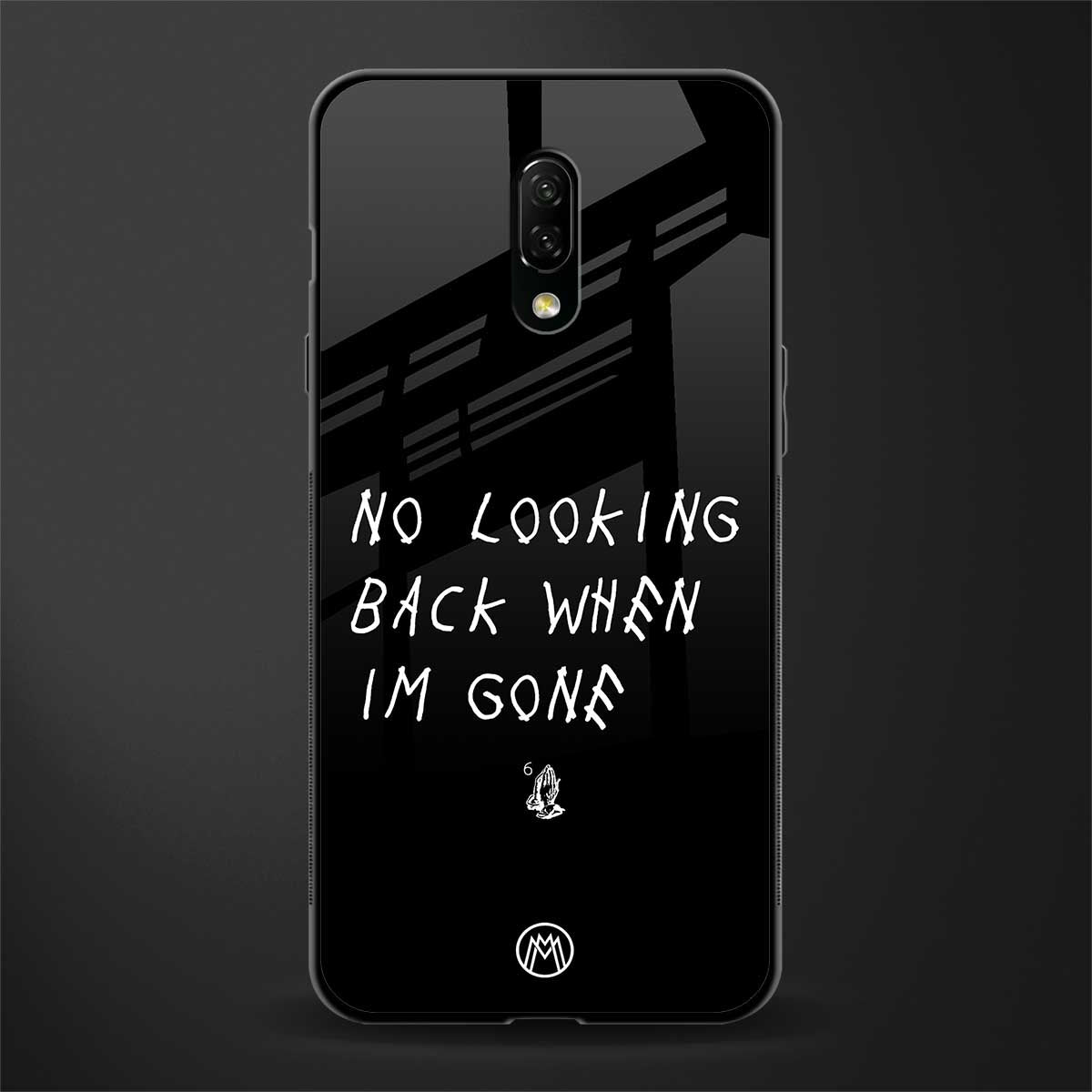 no looking back glass case for oneplus 7 image