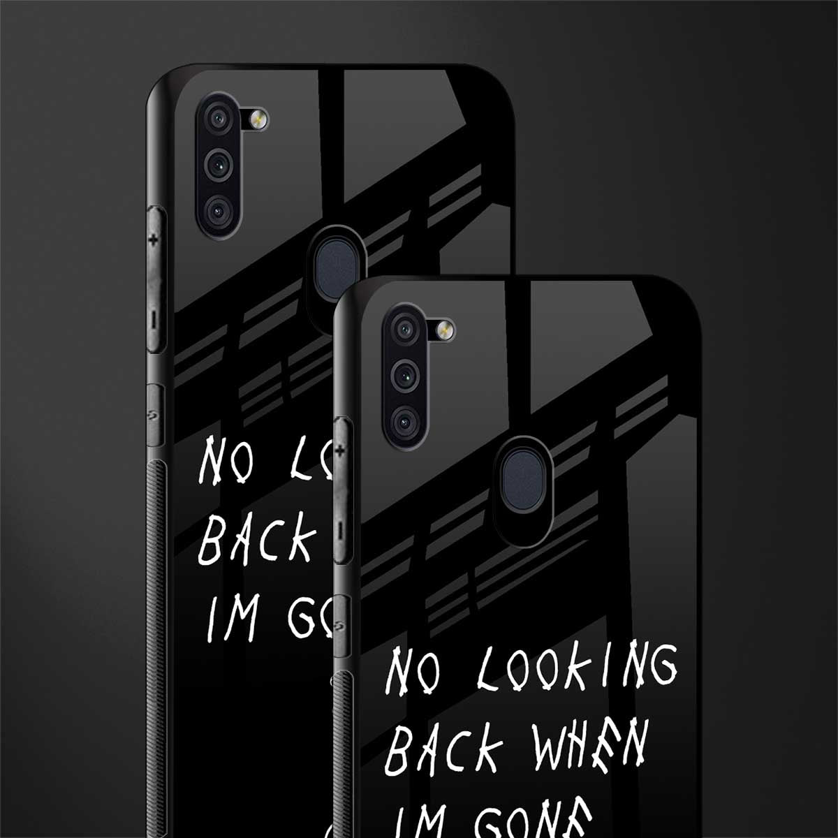 no looking back glass case for samsung a11 image-2