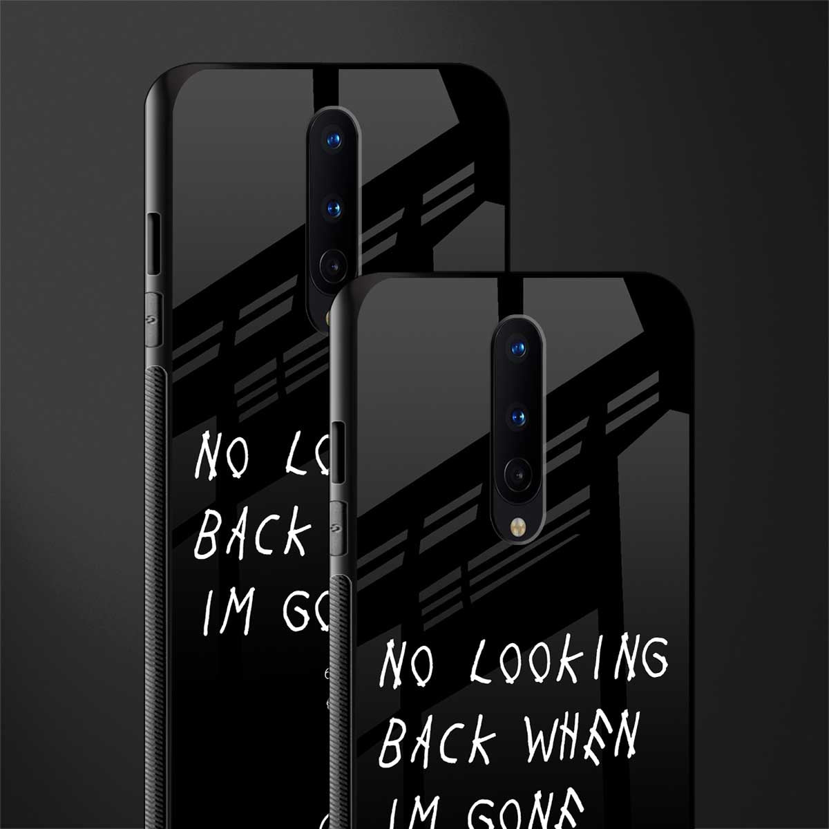 no looking back glass case for oneplus 8 image-2