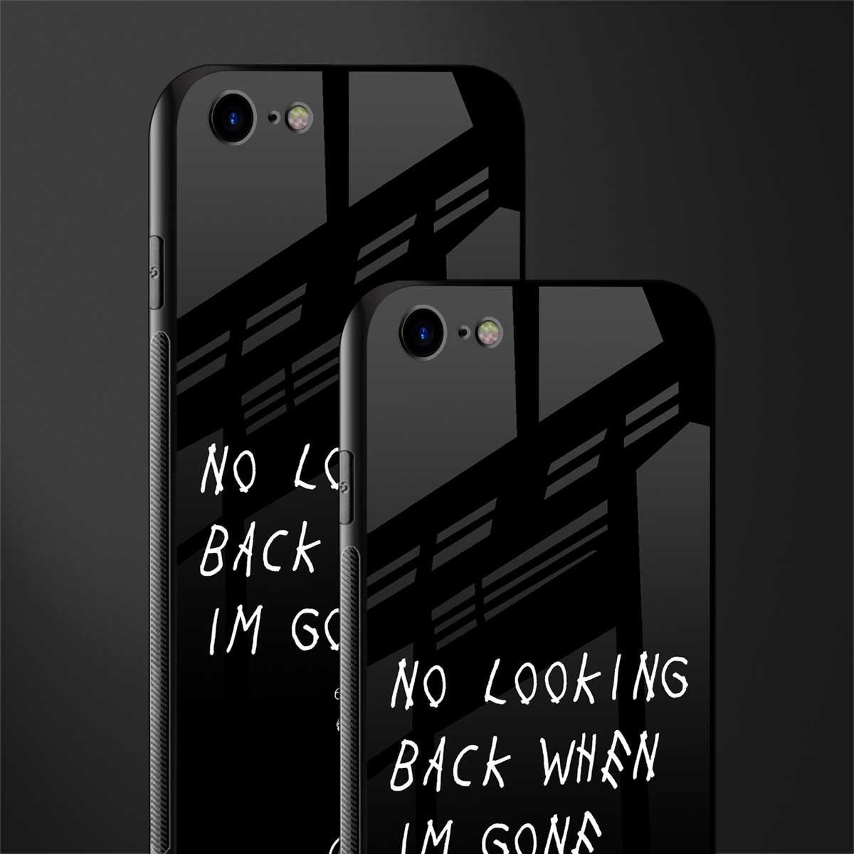 no looking back glass case for iphone se 2020 image-2