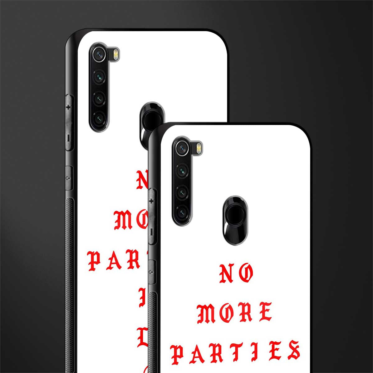 no more parties in la glass case for redmi note 8 image-2