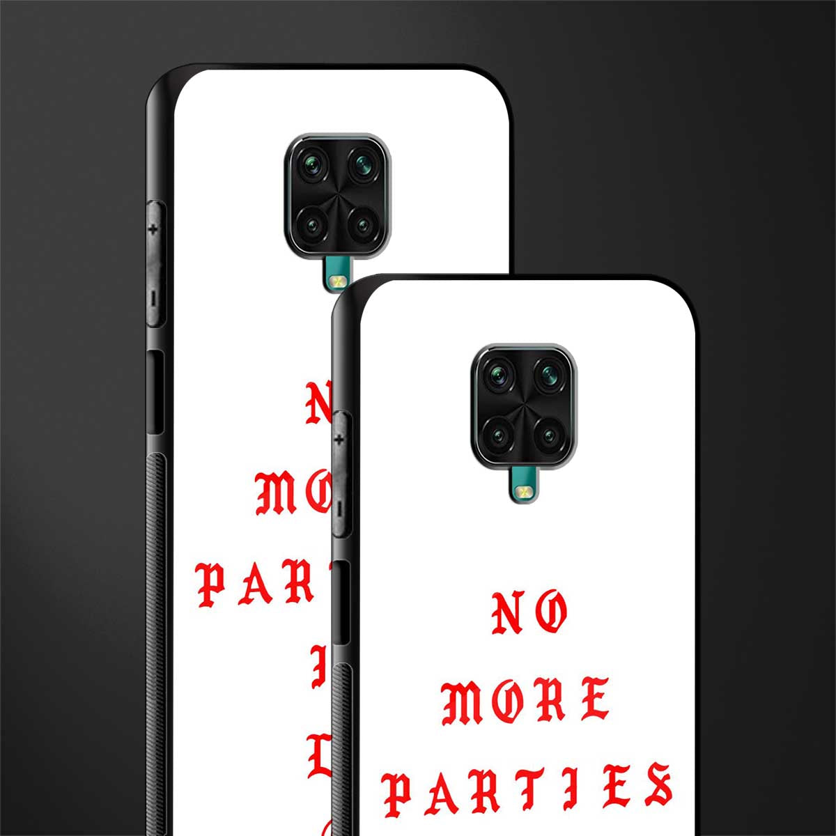 no more parties in la glass case for redmi note 9 pro max image-2