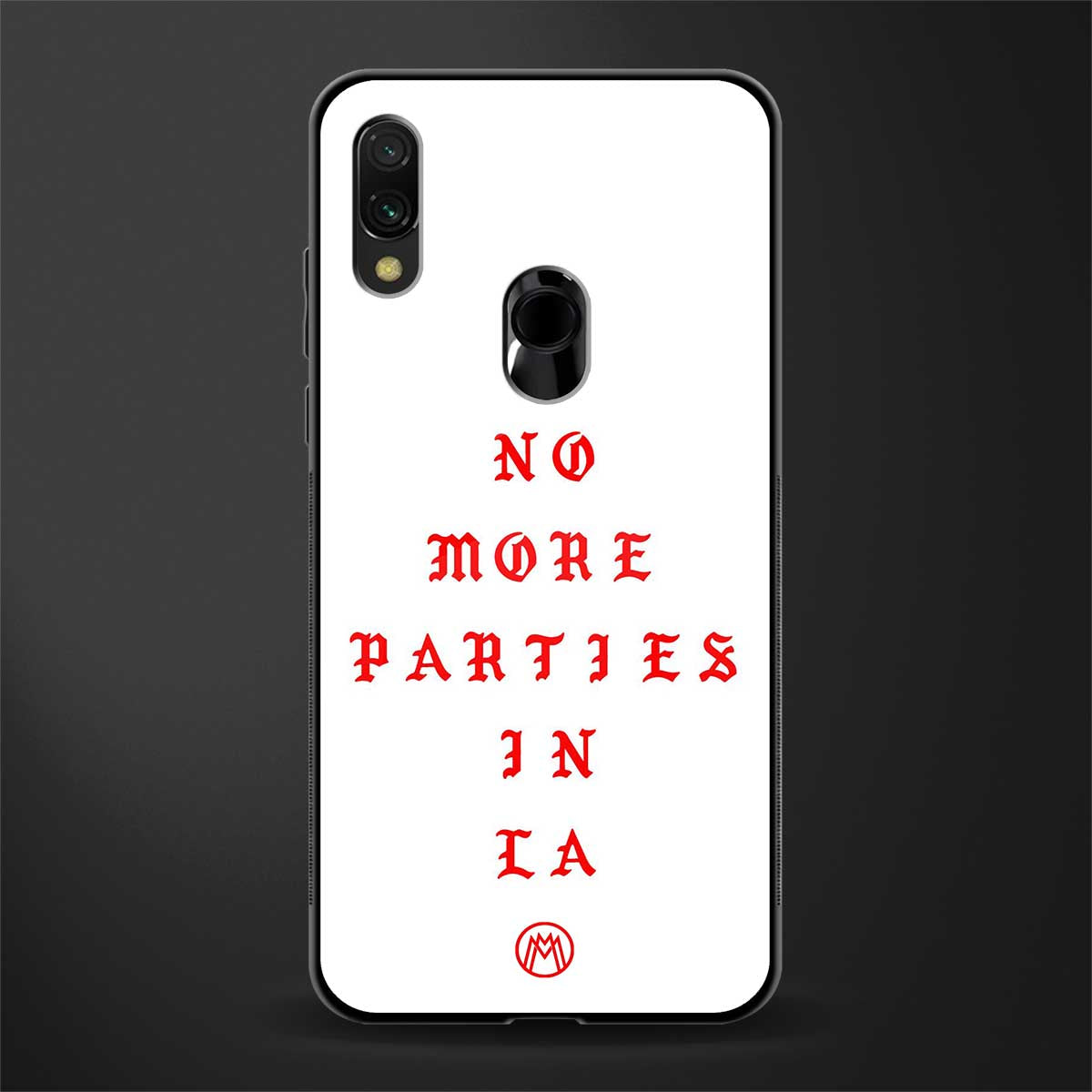 no more parties in la glass case for redmi y3 image
