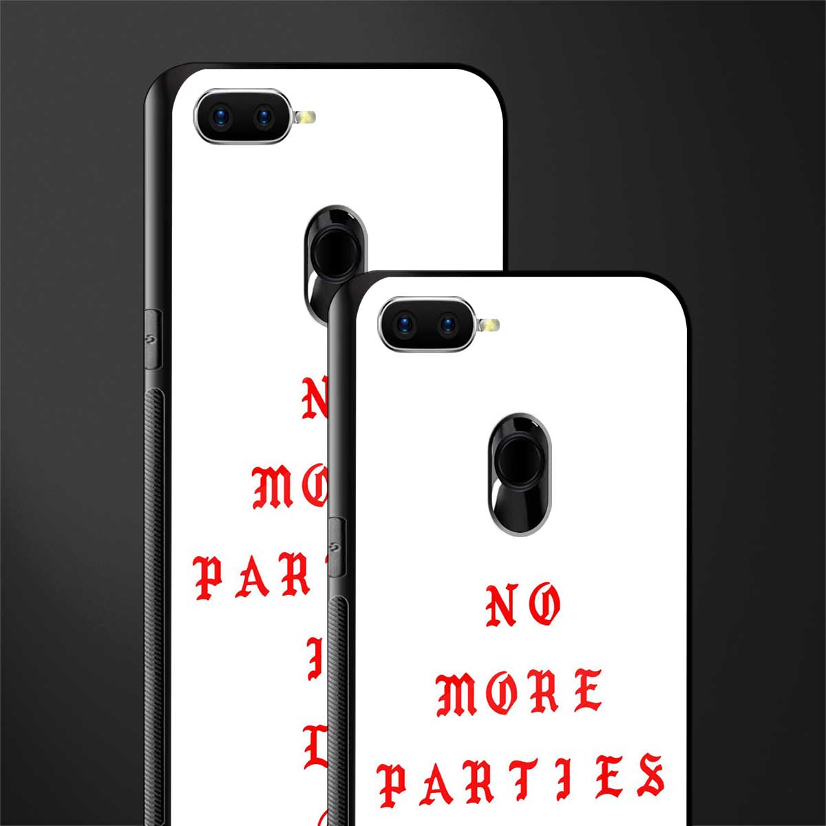 no more parties in la glass case for oppo a7 image-2