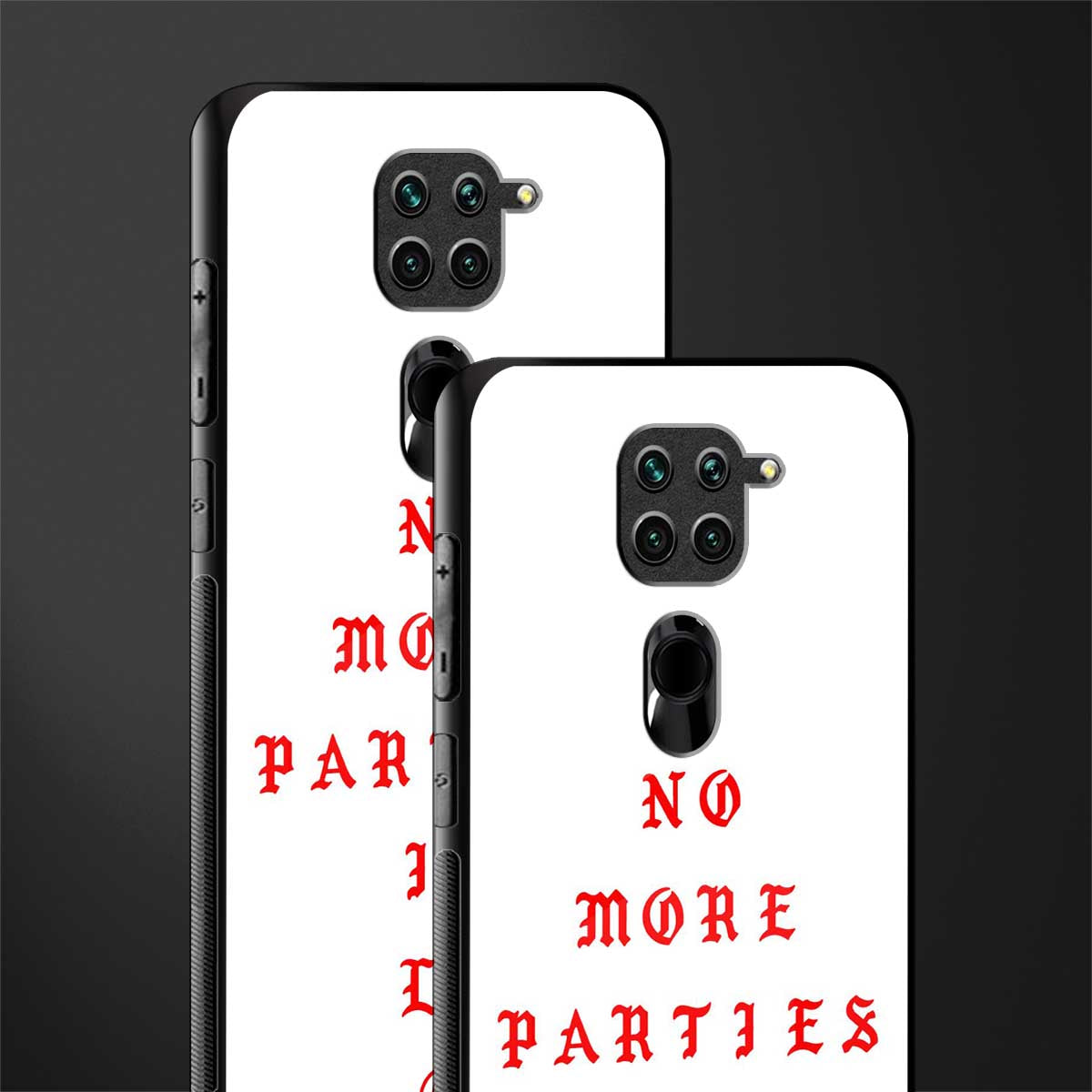 no more parties in la glass case for redmi note 9 image-2