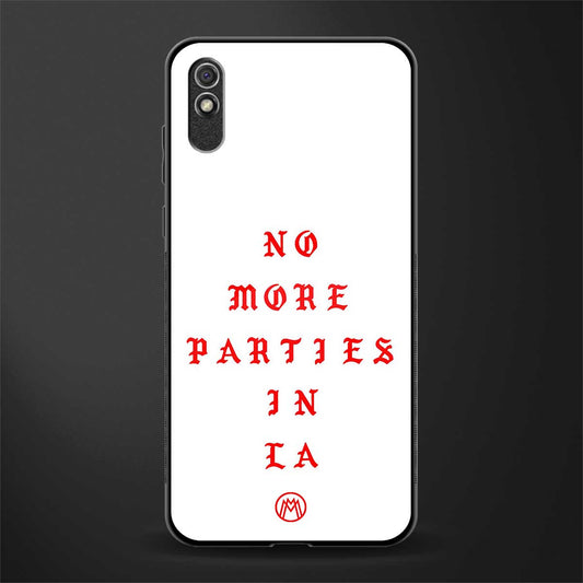 no more parties in la glass case for redmi 9i image
