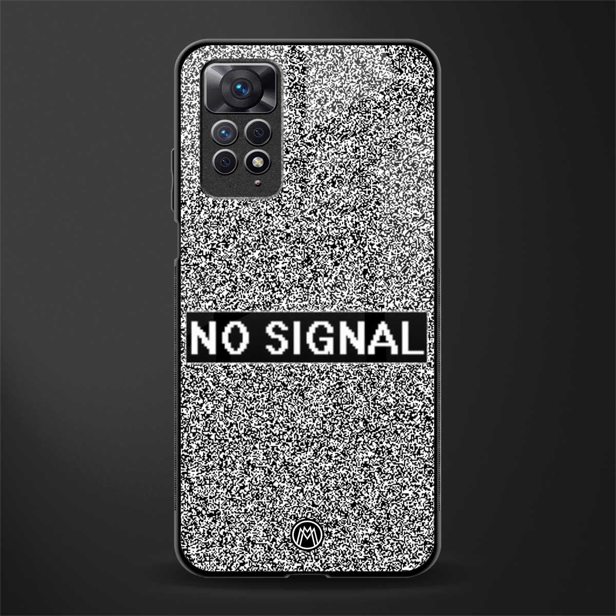 no signal back phone cover | glass case for redmi note 11 pro plus 4g/5g