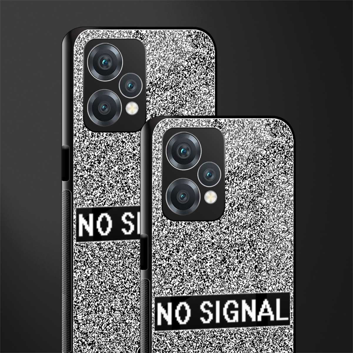no signal back phone cover | glass case for oneplus nord ce 2 lite 5g