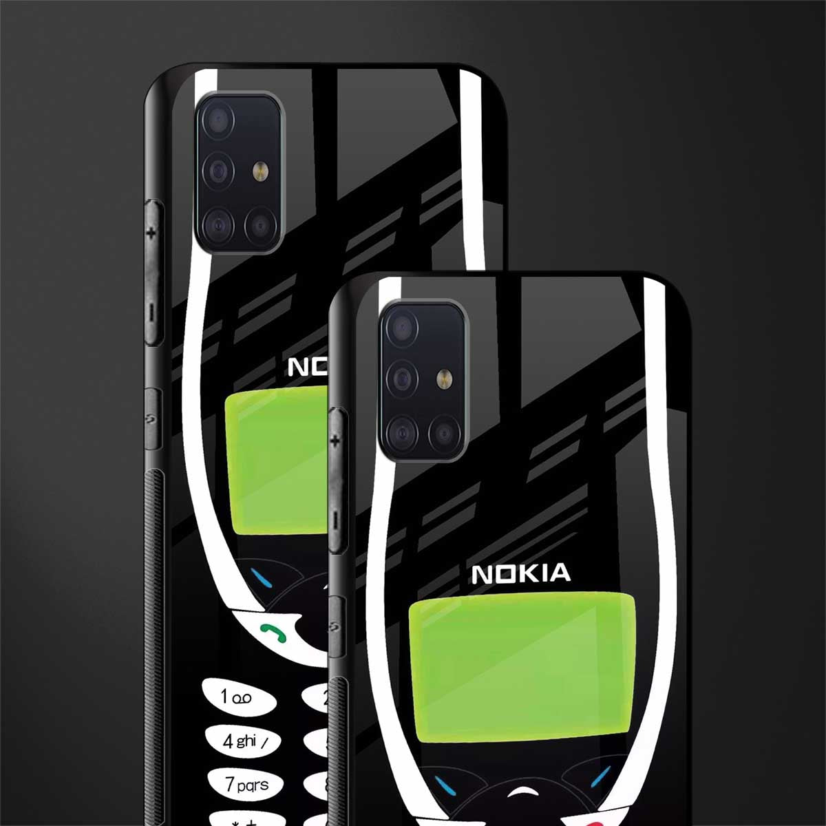 nokia 3310 vintage glass case for samsung galaxy a71 image-2