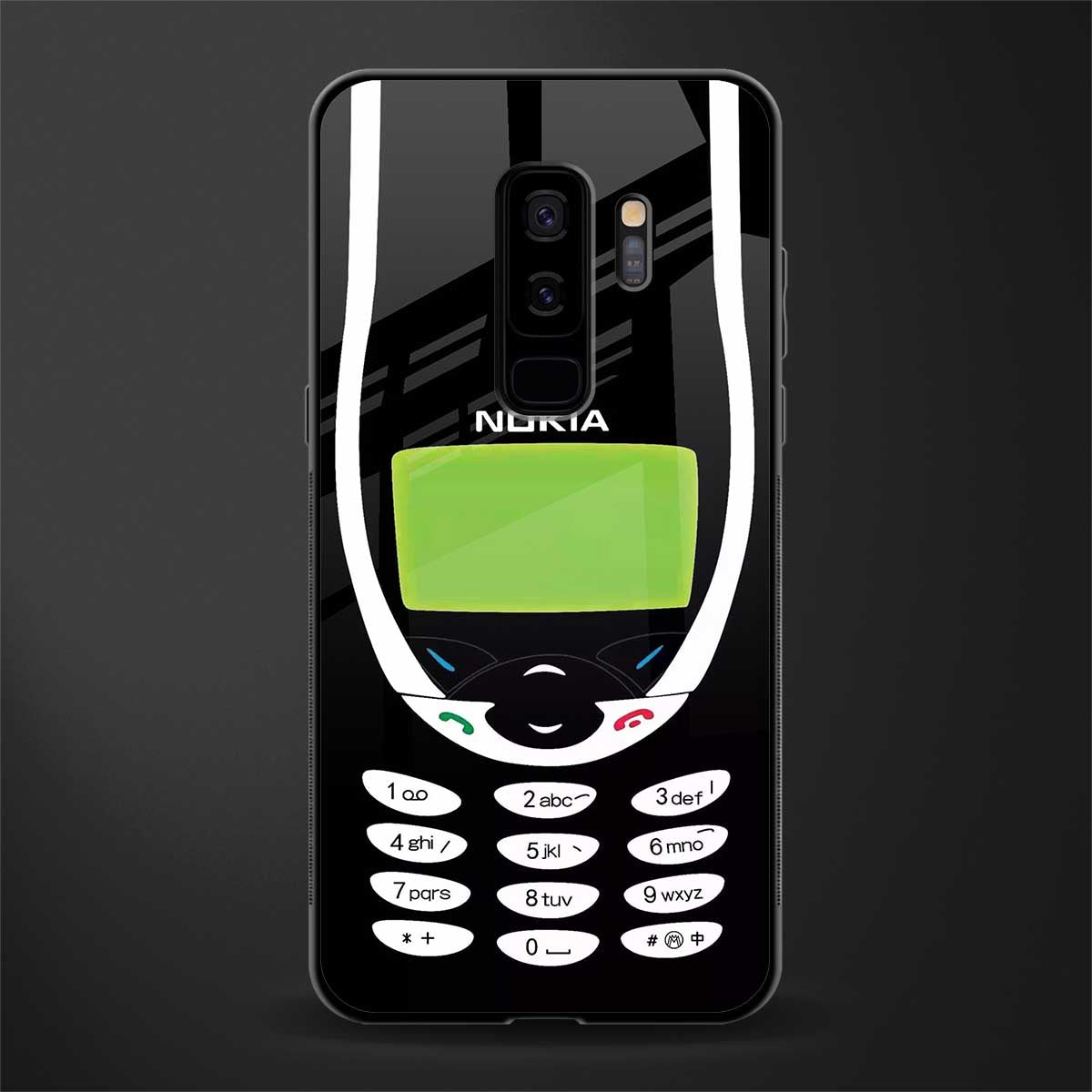 nokia 3310 vintage glass case for samsung galaxy s9 plus image