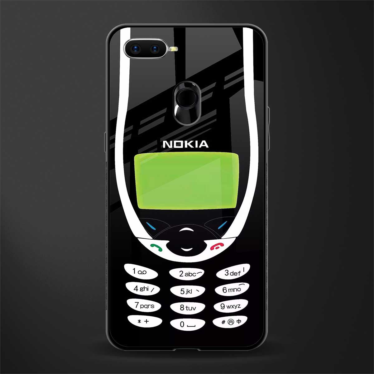 nokia 3310 vintage glass case for oppo a5s image