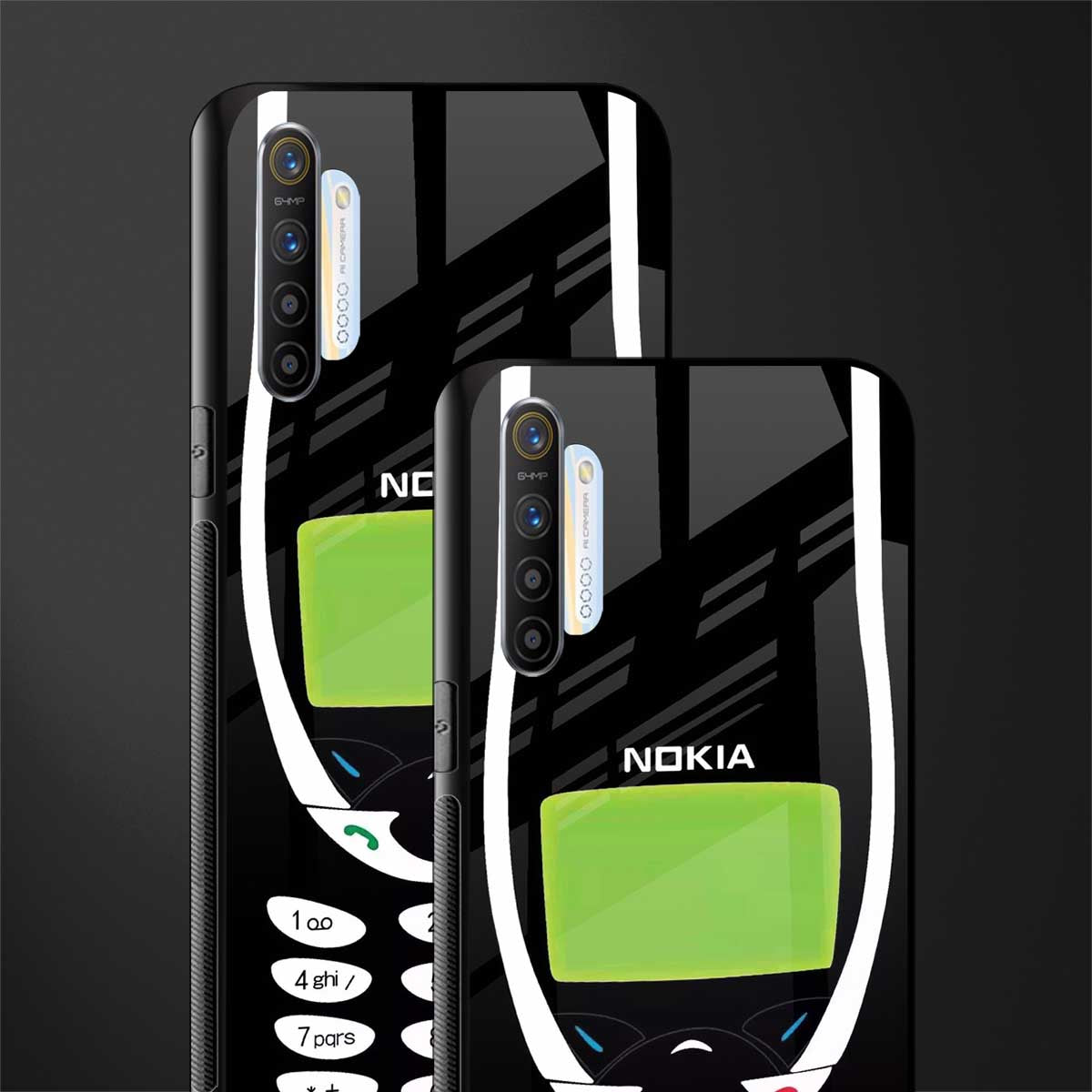 nokia 3310 vintage glass case for realme x2 image-2