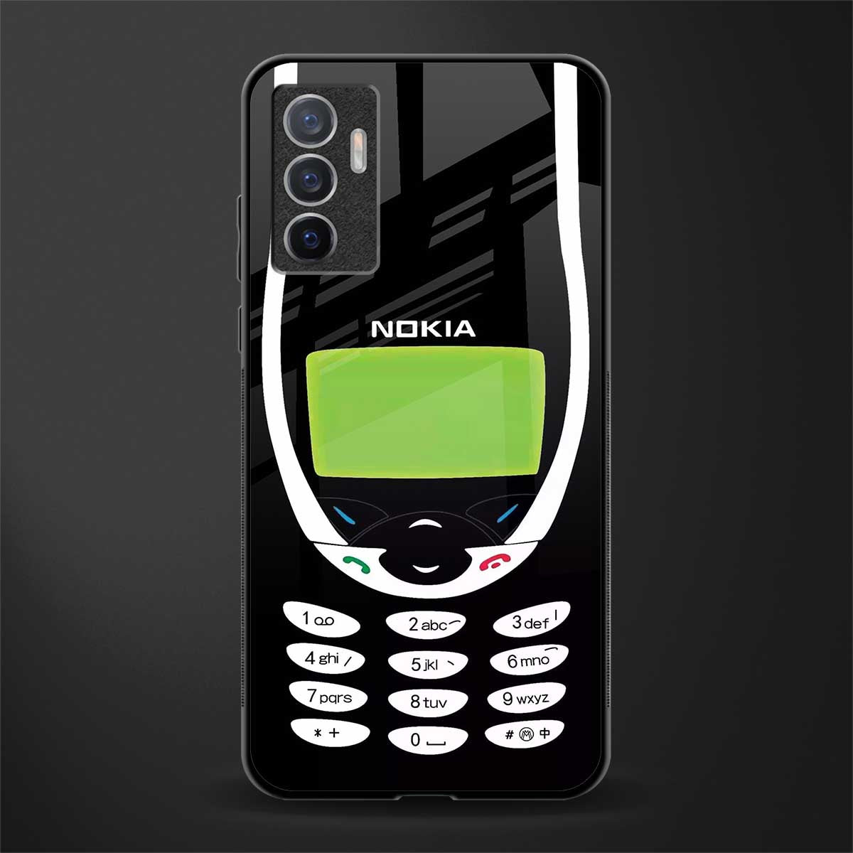 nokia 3310 vintage glass case for vivo v23e image