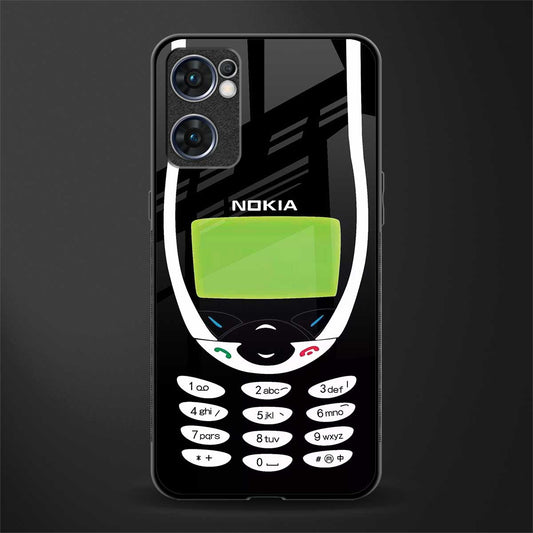 nokia 3310 vintage glass case for oppo reno7 5g image