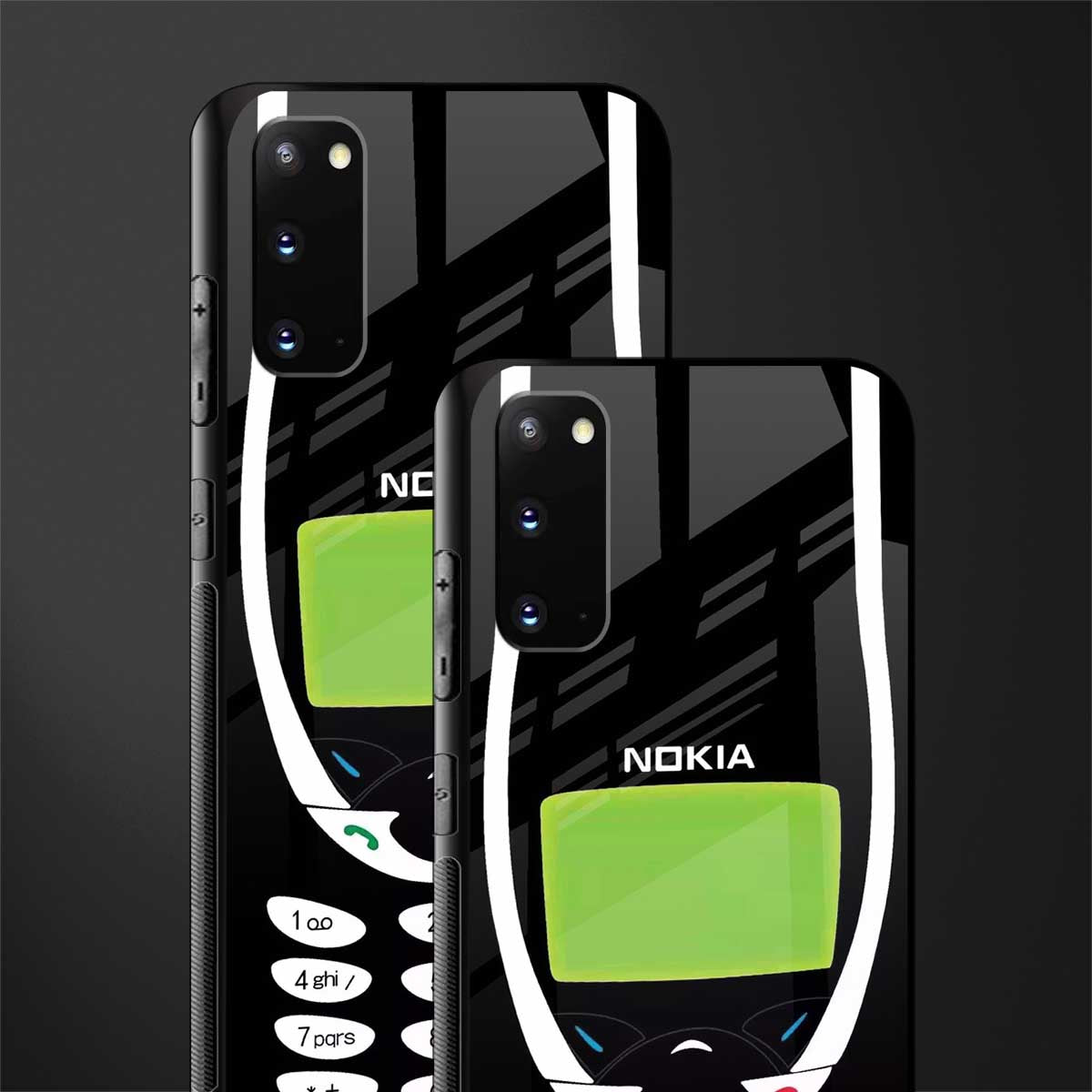 nokia 3310 vintage glass case for samsung galaxy s20 image-2