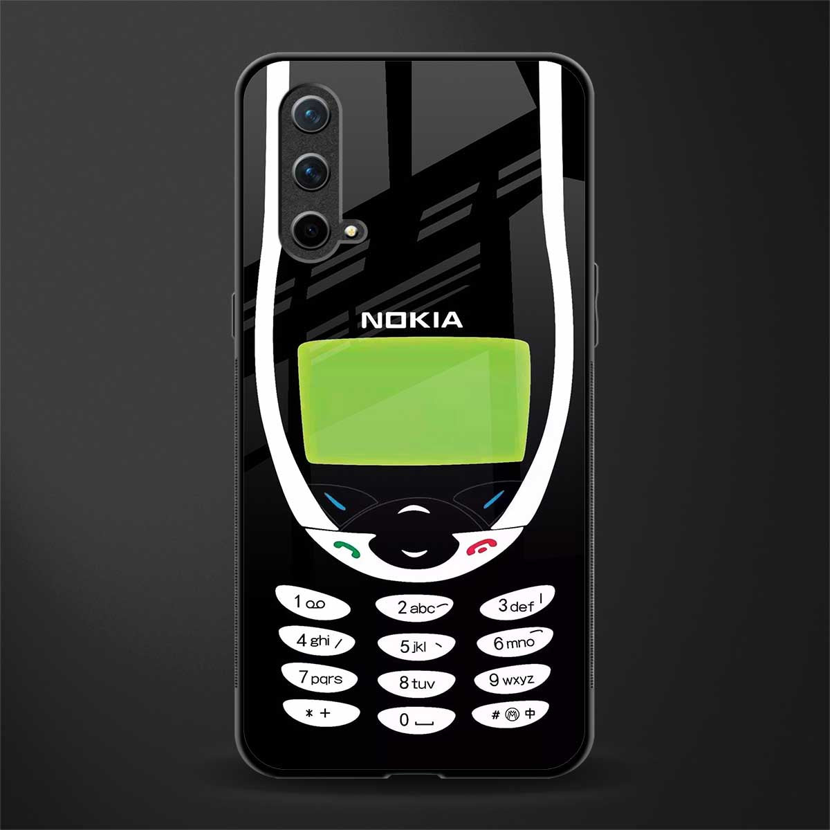 nokia 3310 vintage glass case for oneplus nord ce 5g image