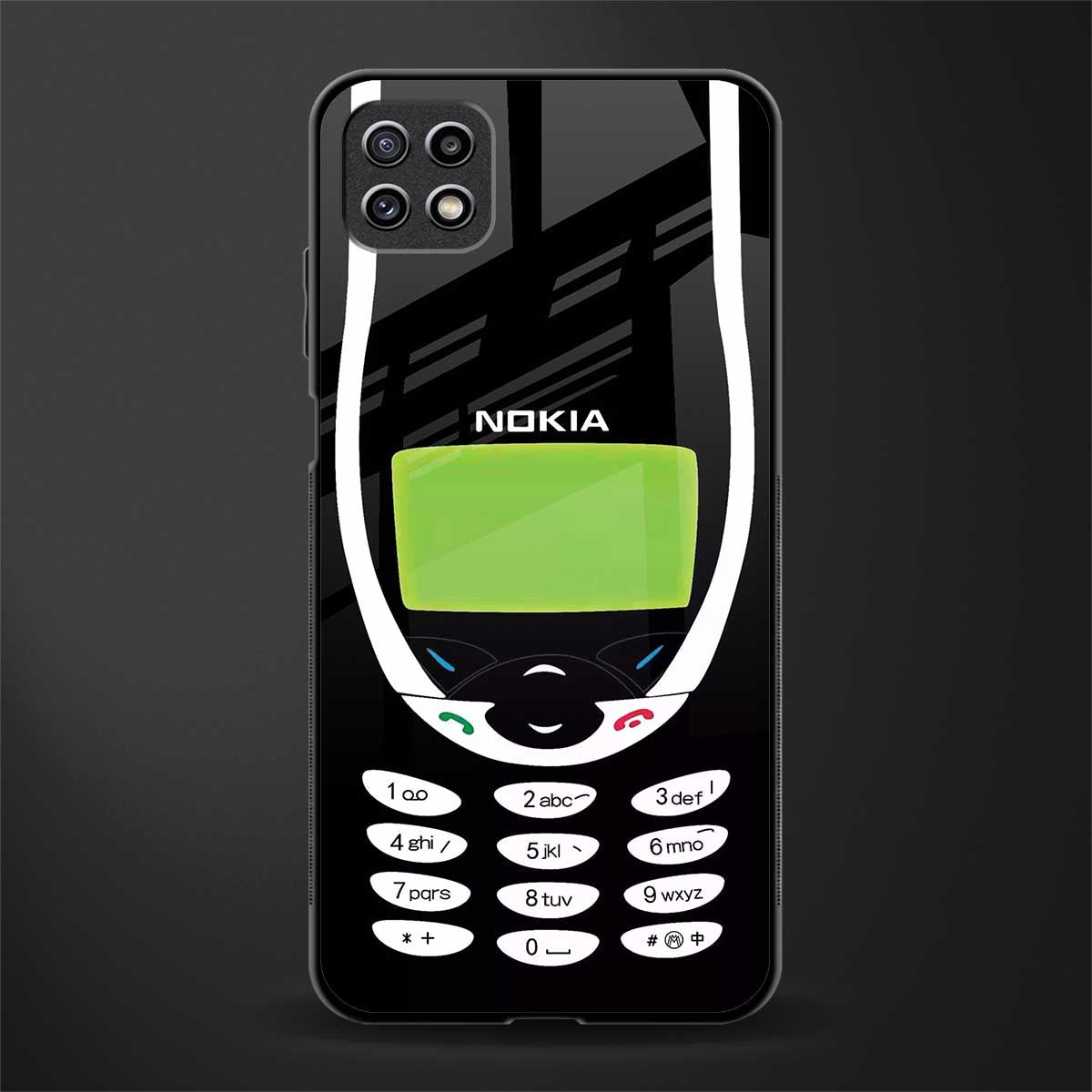 nokia 3310 vintage glass case for samsung galaxy a22 5g image