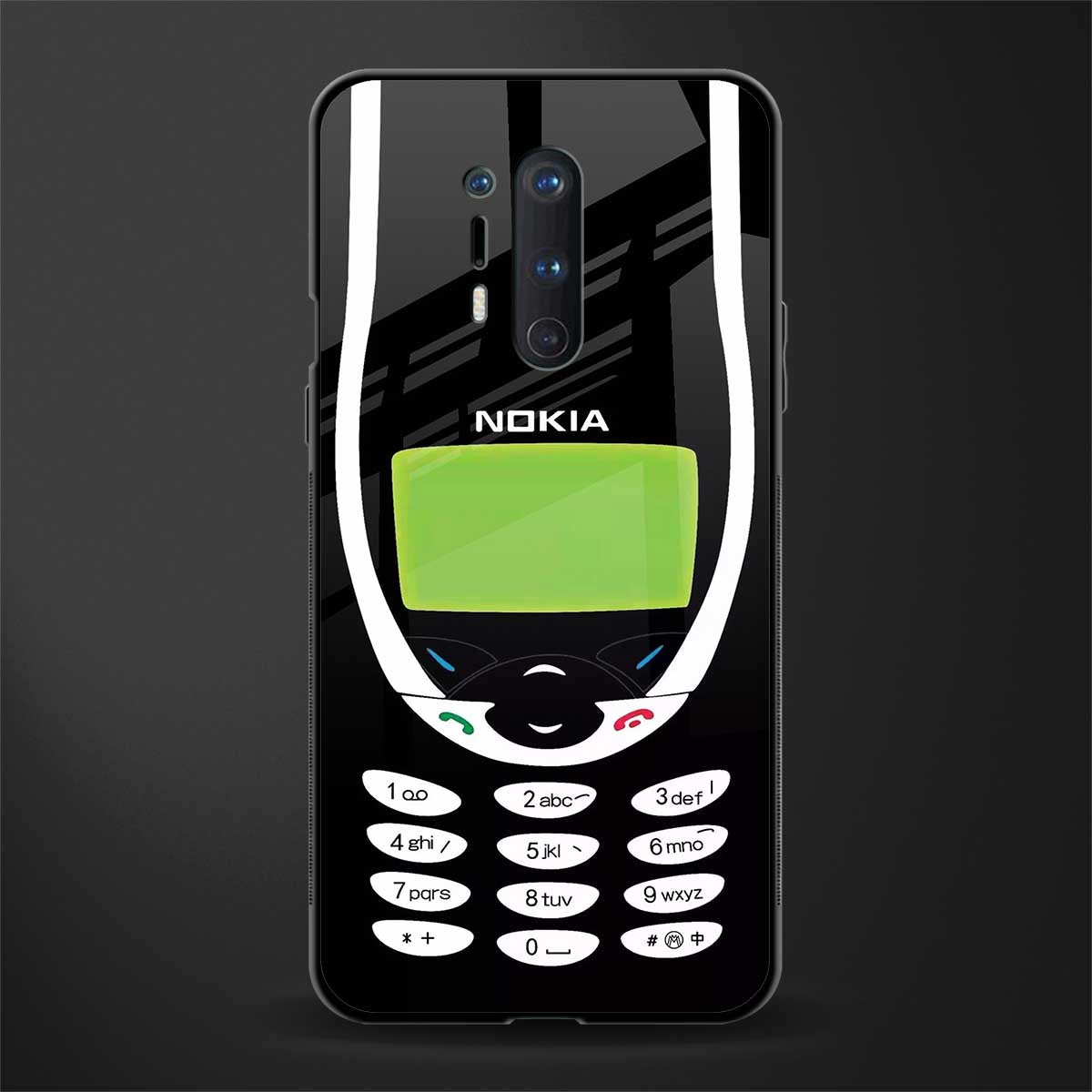 nokia 3310 vintage glass case for oneplus 8 pro image