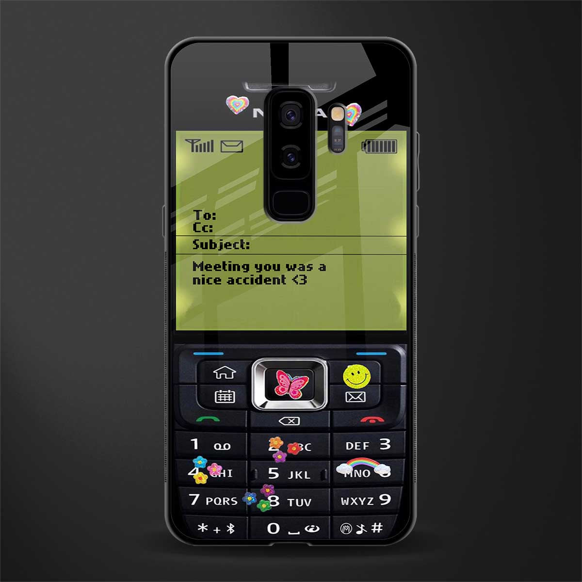 nokia vintage glass case for samsung galaxy s9 plus image
