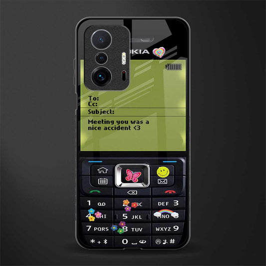 nokia vintage glass case for mi 11t pro 5g image