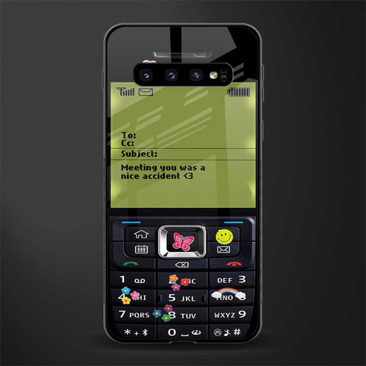 nokia vintage glass case for samsung galaxy s10 plus image