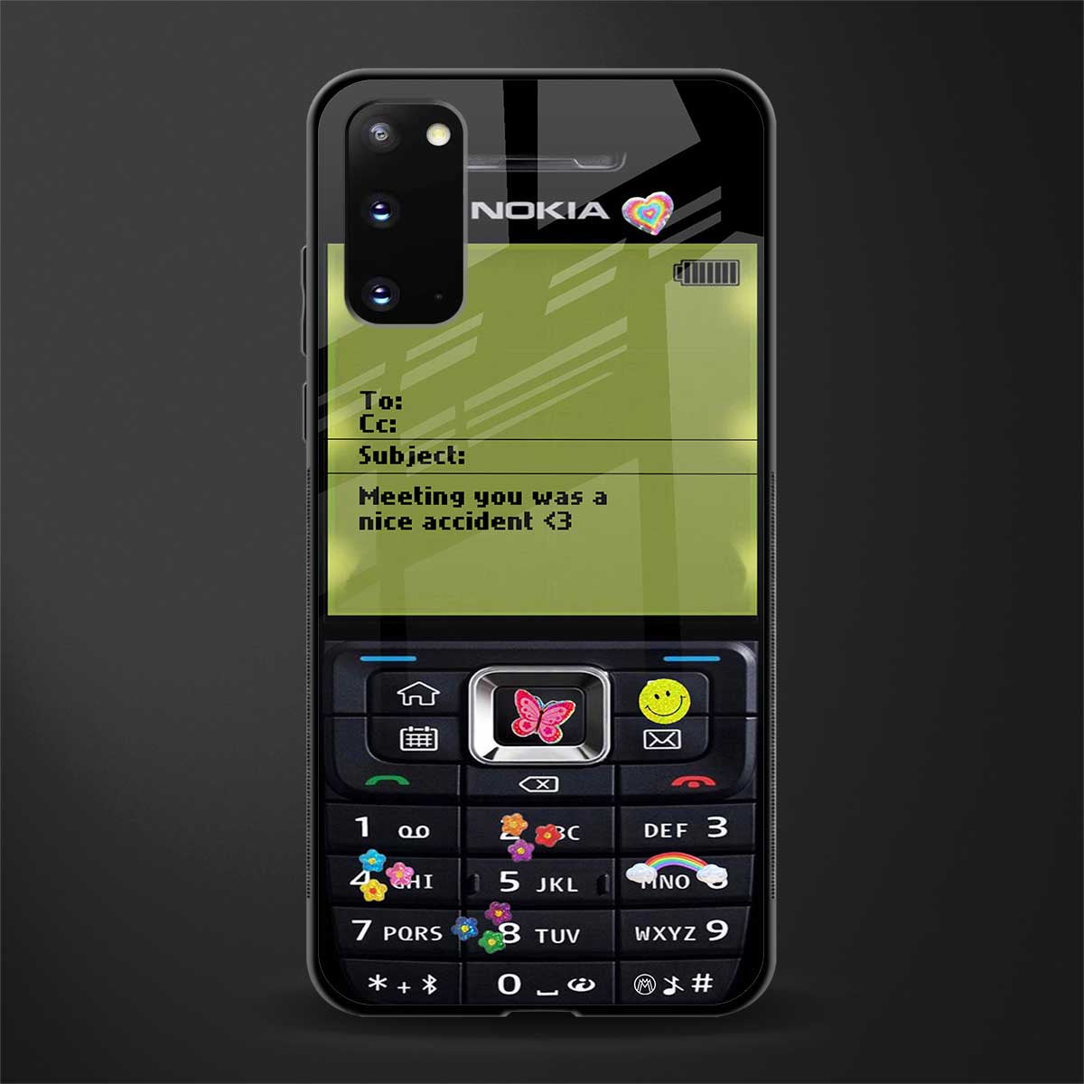 nokia vintage glass case for samsung galaxy s20 image
