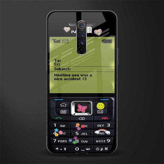 nokia vintage glass case for realme x2 pro image