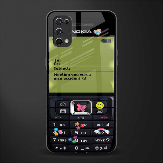 nokia vintage glass case for realme 7 pro image