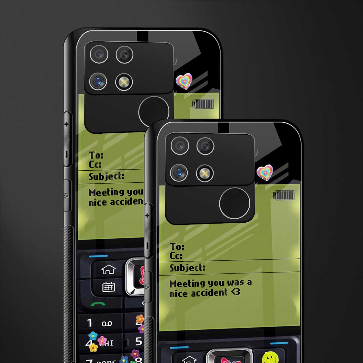 nokia vintage back phone cover | glass case for realme narzo 50a