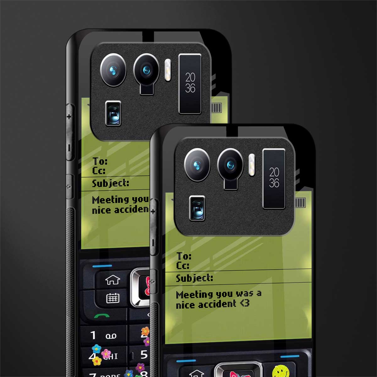 nokia vintage glass case for mi 11 ultra 5g image-2