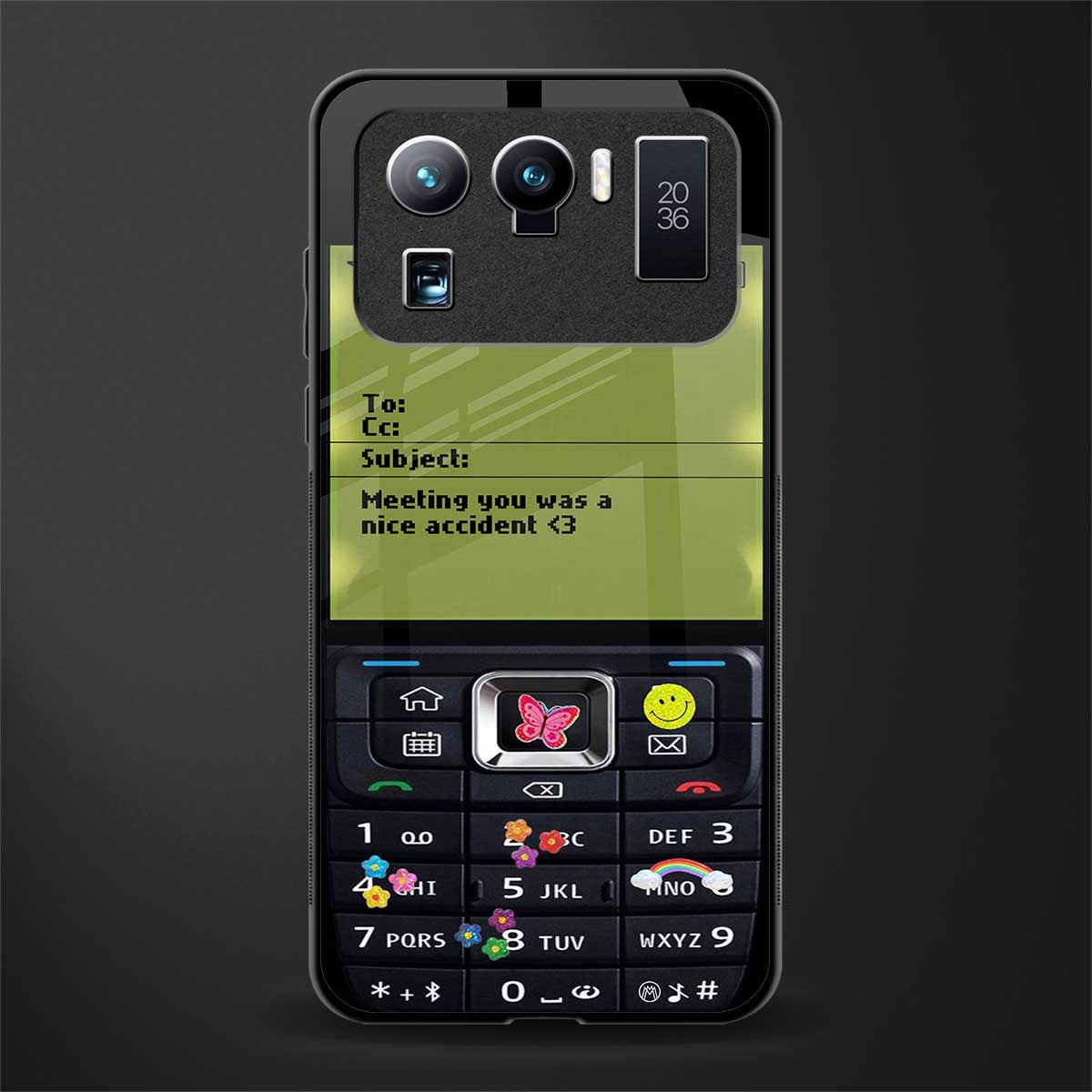 nokia vintage glass case for mi 11 ultra 5g image