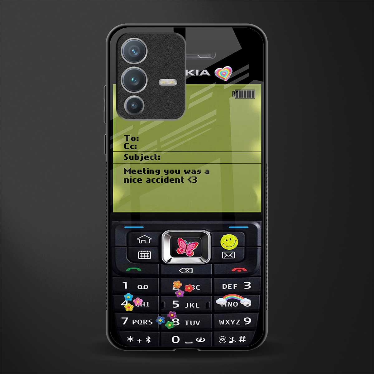 nokia vintage glass case for vivo v23 pro 5g image