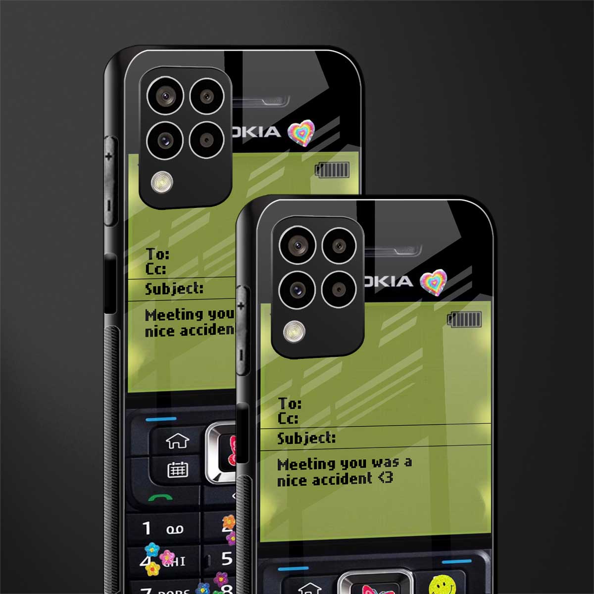 nokia vintage back phone cover | glass case for samsung galaxy m33 5g