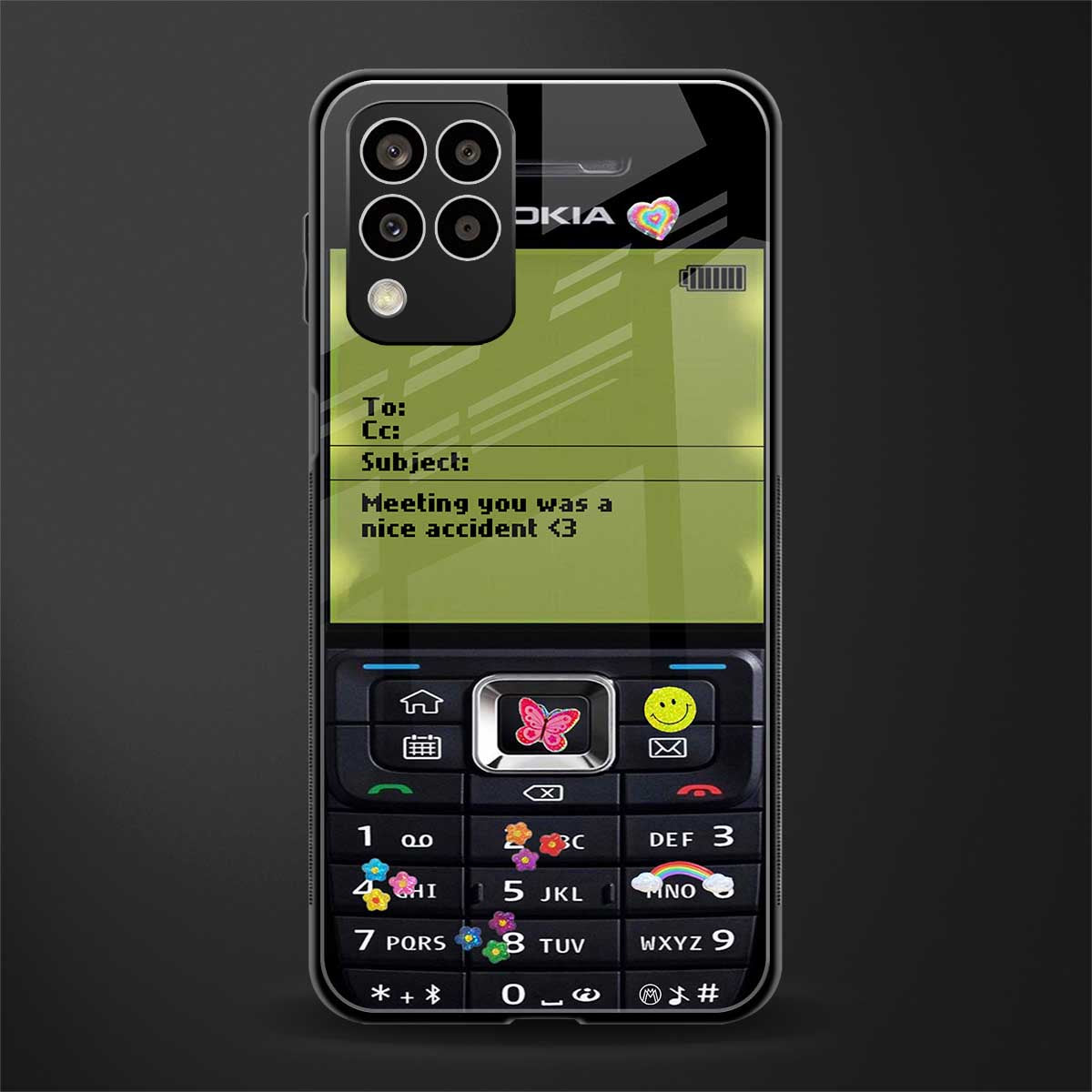 nokia vintage back phone cover | glass case for samsung galaxy m33 5g