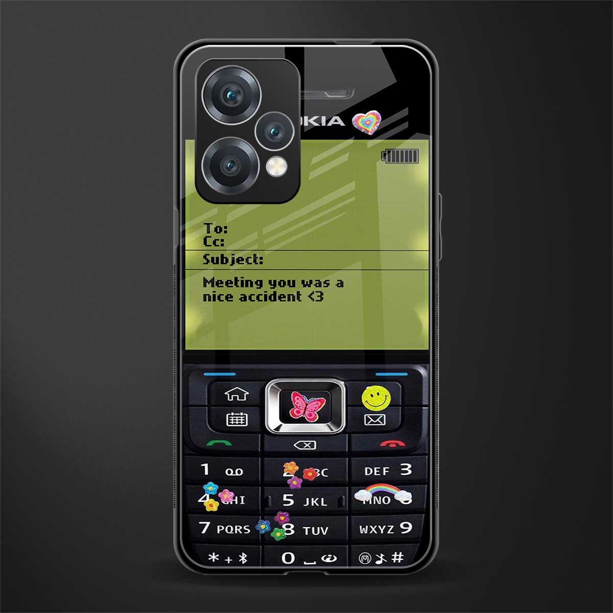 nokia vintage back phone cover | glass case for oneplus nord ce 2 lite 5g