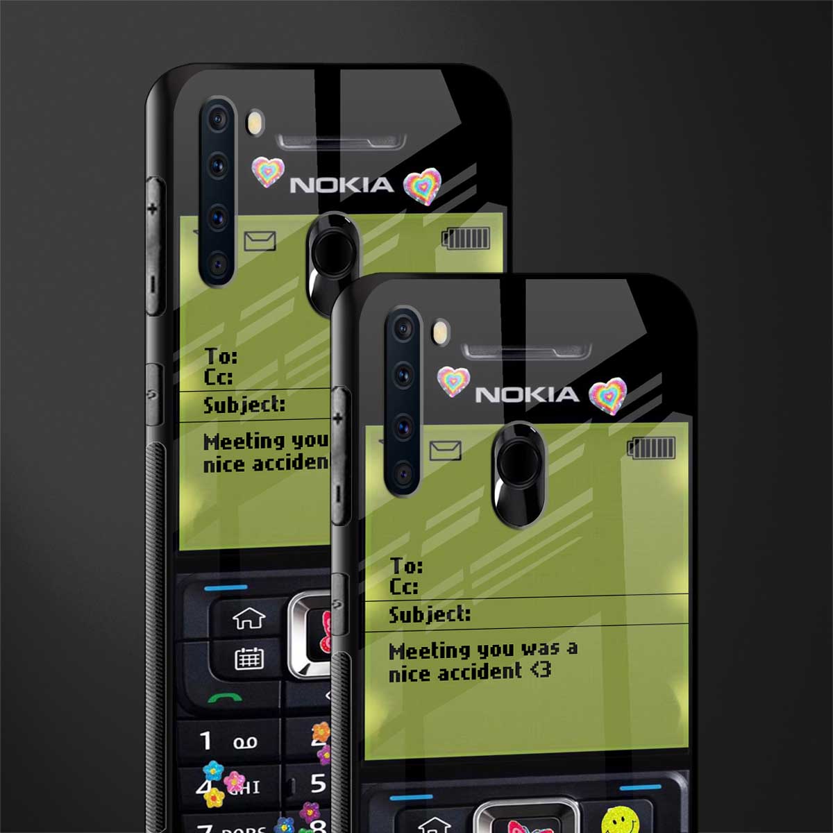nokia vintage glass case for samsung a21 image-2