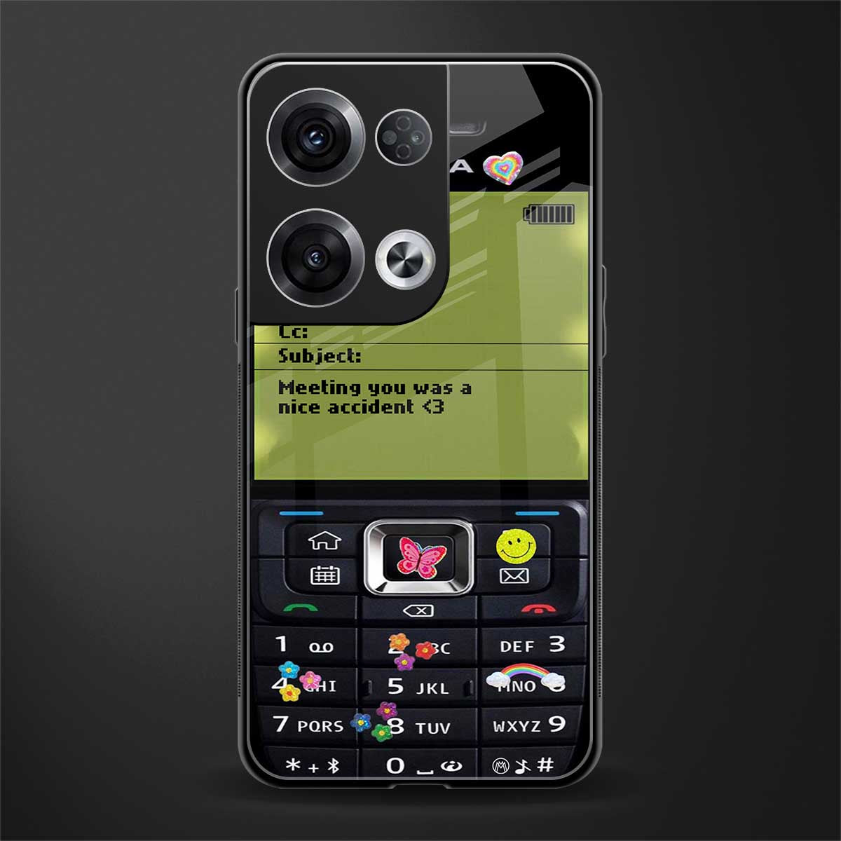 nokia vintage back phone cover | glass case for oppo reno 8 pro