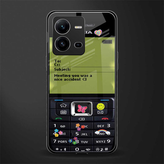 nokia vintage back phone cover | glass case for vivo v25-5g