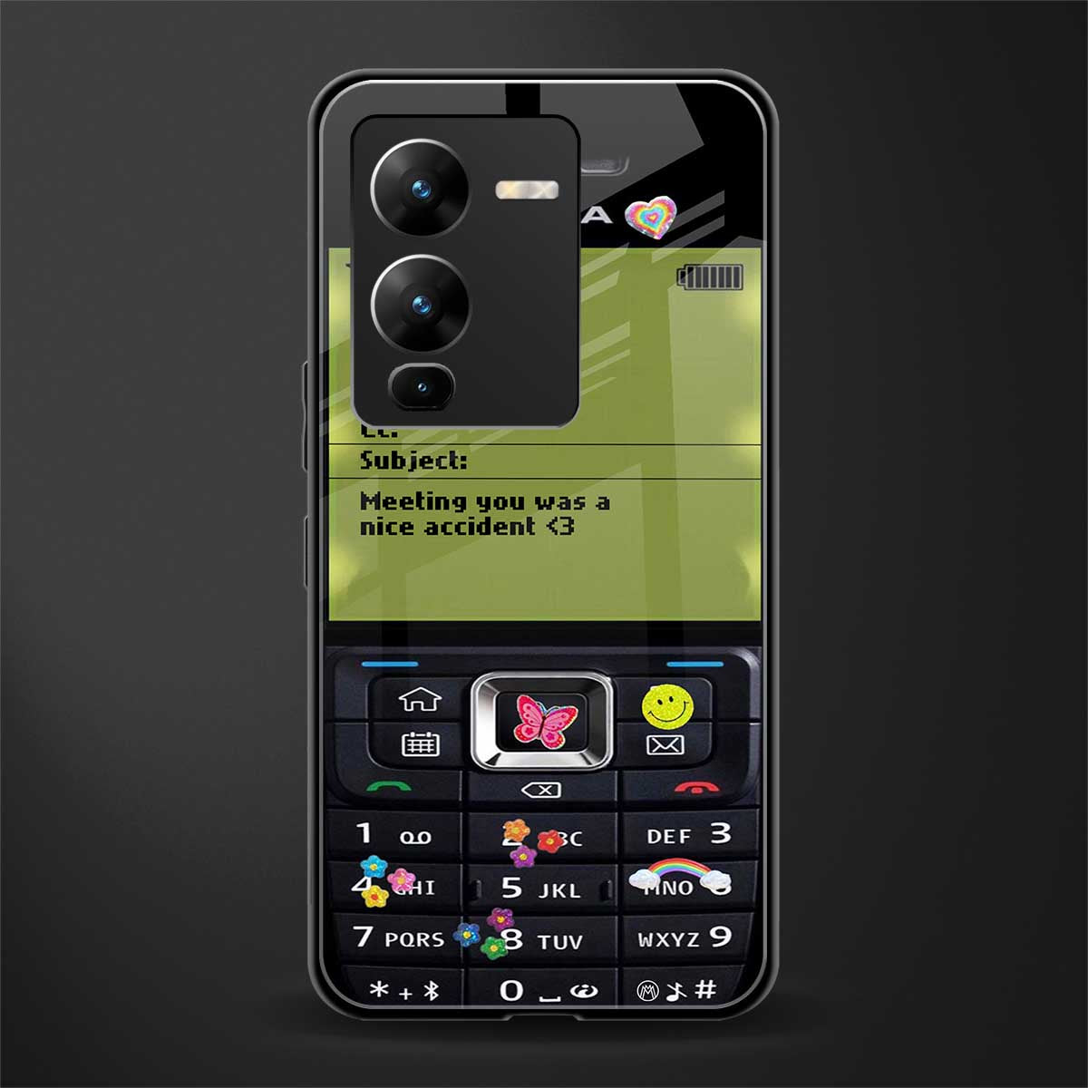 nokia vintage back phone cover | glass case for vivo v25 pro 5g
