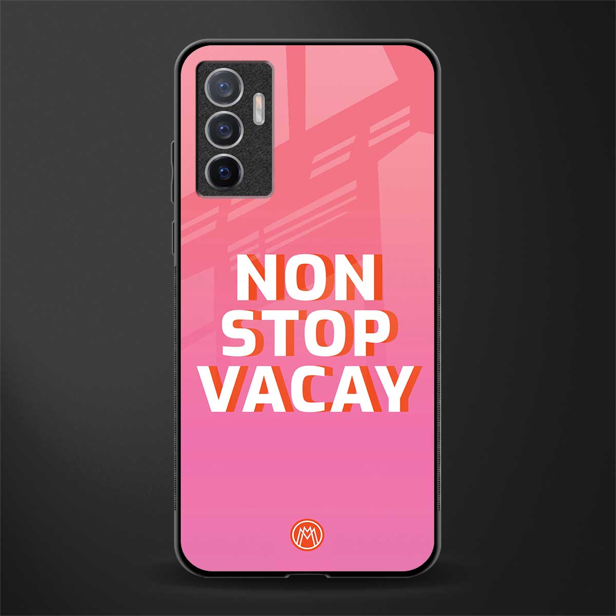 non stop vacay glass case for vivo v23e image