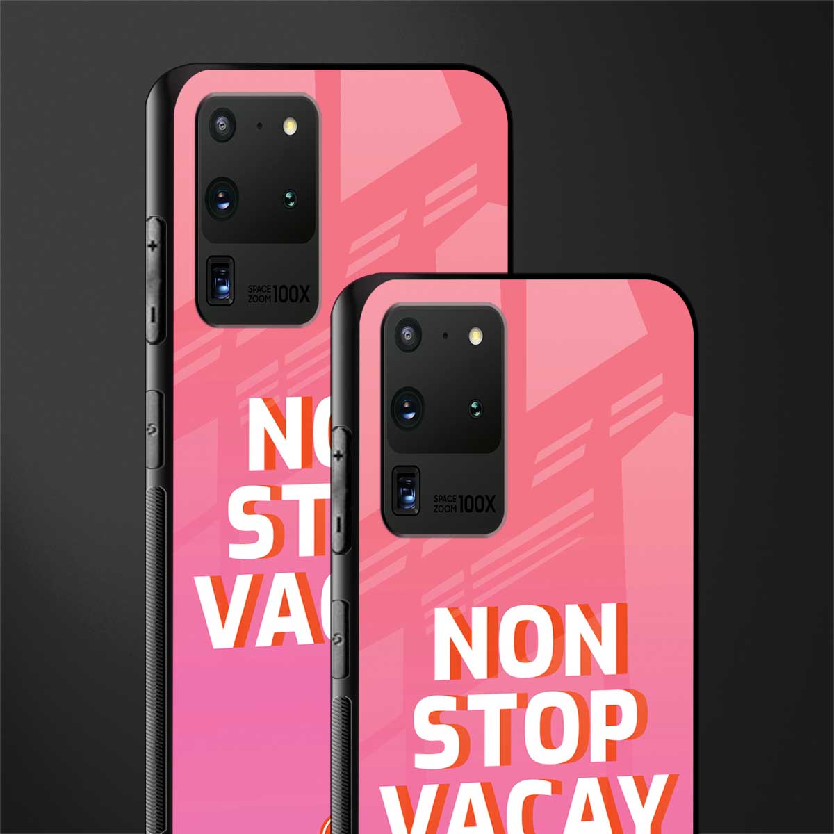 non stop vacay glass case for samsung galaxy s20 ultra image-2