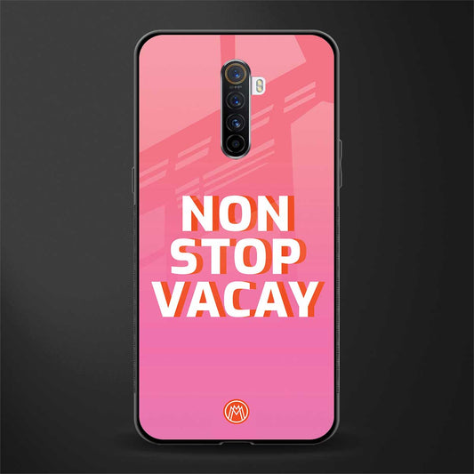 non stop vacay glass case for realme x2 pro image
