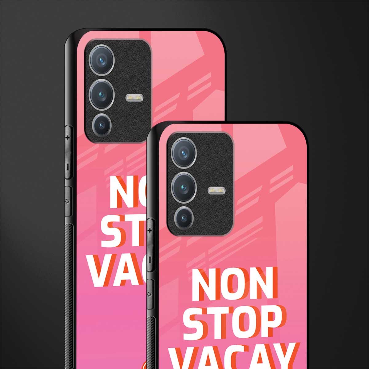 non stop vacay glass case for vivo v23 pro 5g image-2