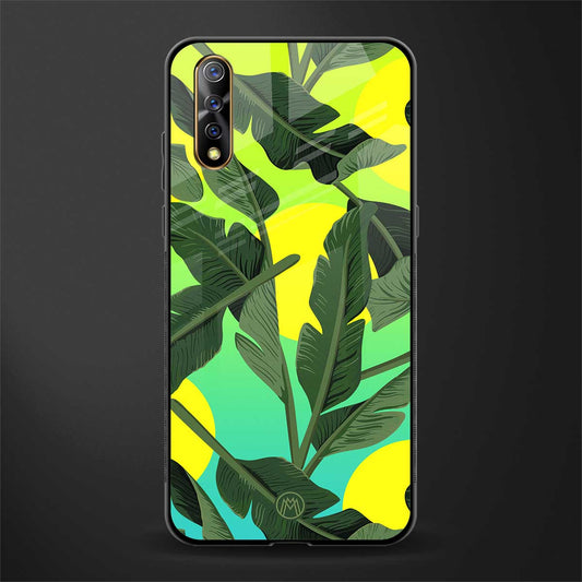 nostalgic floral glass case for vivo s1