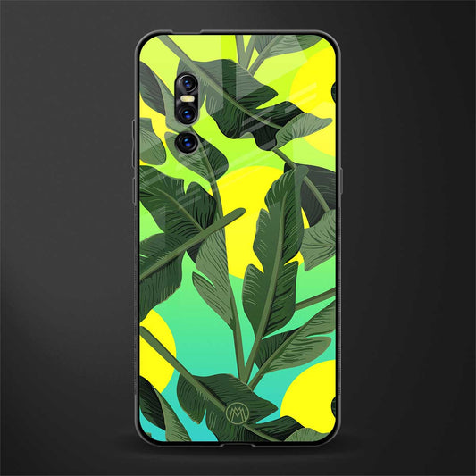 nostalgic floral glass case for vivo v15 pro