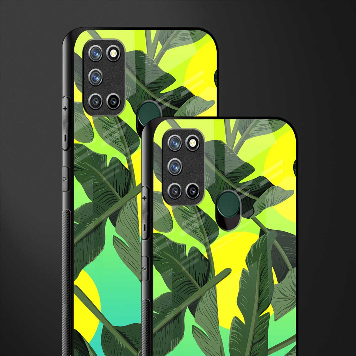 nostalgic floral glass case for realme 7i image-2